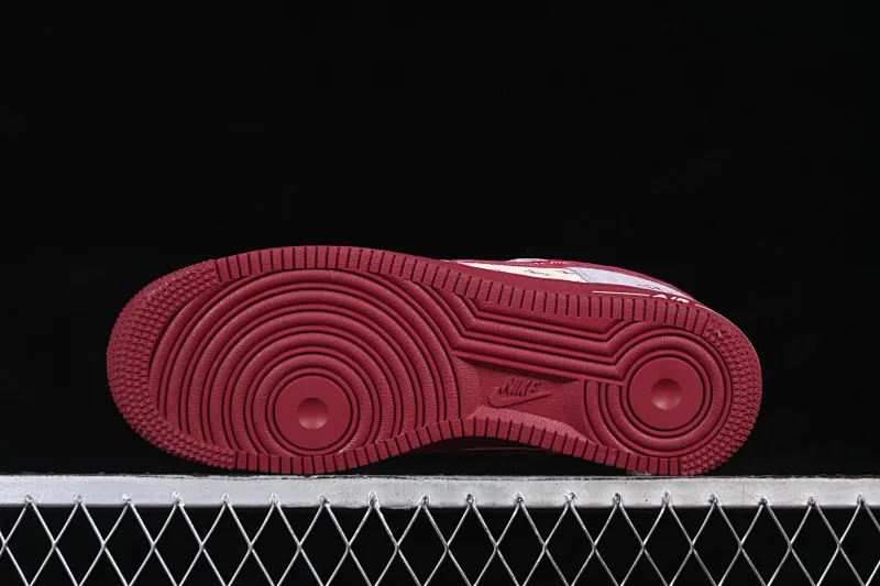All Categories Nk Air Force 1 Air Force Series Nk Air Force 1 Low Air Force Low Nike Air Force 1'07 Low Year of the Horse Limited Edition Gray and Red Contrast Color Air Force 1 Low-top Casual Sneakers JP2026-136